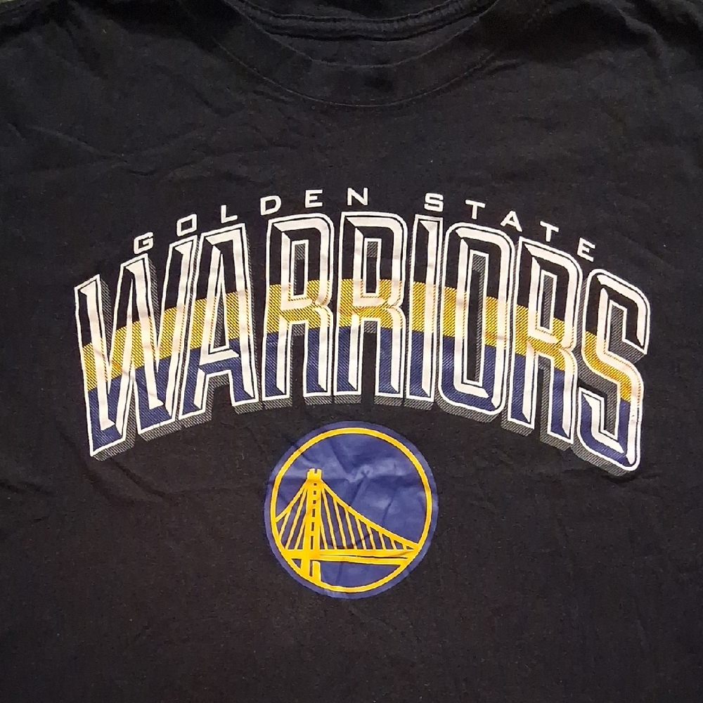 NBA Golden State Warriors Black Tee